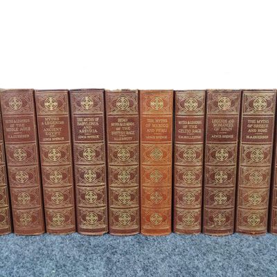 Sale Photo Thumbnail #449: 10 Volumes Of "Harraps Myths & Legends" 1926