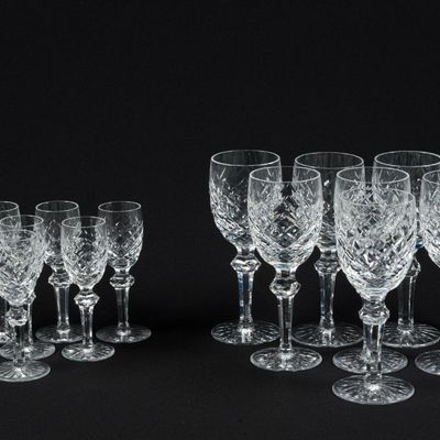 Sale Photo Thumbnail #46: 2 Sets of 8 Waterford Glasses
