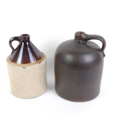 Sale Photo Thumbnail #429: 2 Stoneware Jugs