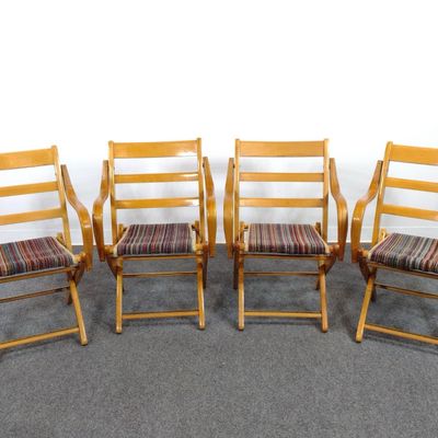 Sale Photo Thumbnail #184: Set of 4 Mid-Century Folding Chairs