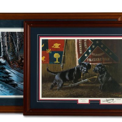 Sale Photo Thumbnail #530: 2 Framed Art Prints