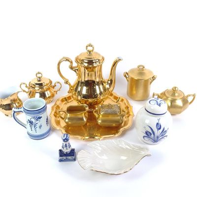 Sale Photo Thumbnail #171: Porcelain Tea Sets & Decor Incl. Lenox & Delft