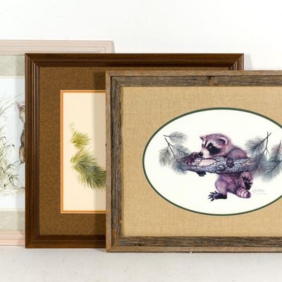 Sale Photo Thumbnail #177: 3 Grace Dyer Wildlife Art Prints