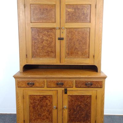 Sale Photo Thumbnail #376: Antique Stepback Cupboard