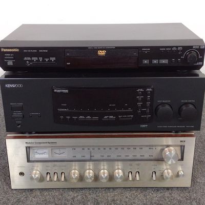 Sale Photo Thumbnail #384: 3 Pieces of Hi-Fi Equipment Incl. Receivers