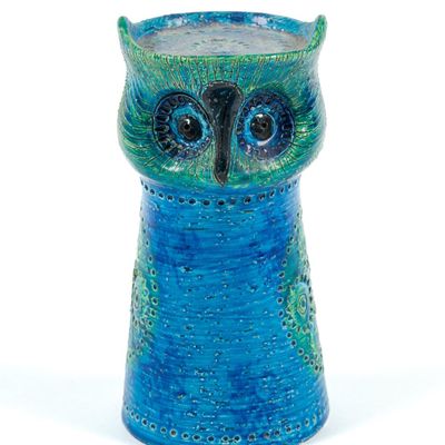 Sale Photo Thumbnail #40: Mid-Century Aldo Londi For Bitossi Ceramic Owl