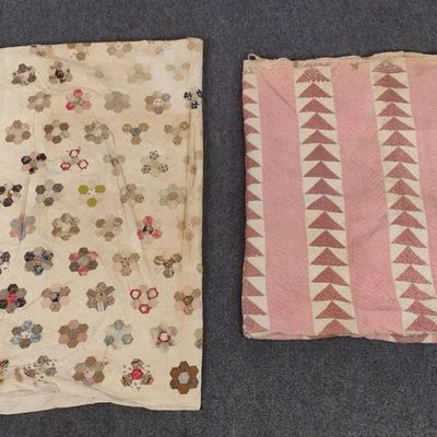 Sale Photo Thumbnail #427: 2 Patchwork Quilts