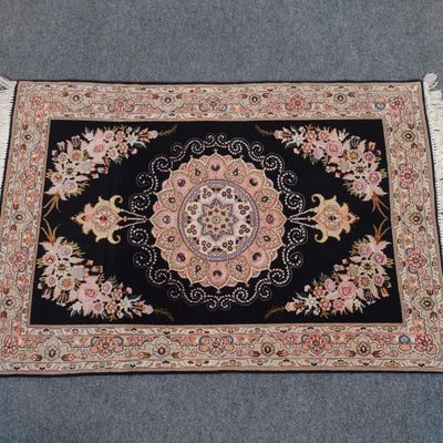 Sale Photo Thumbnail #140: Persian Tabriz Throw Rug