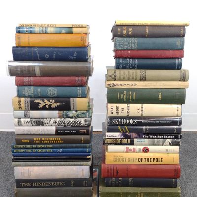 Sale Photo Thumbnail #198: 45 Books on Zeppelins & Aeronautics