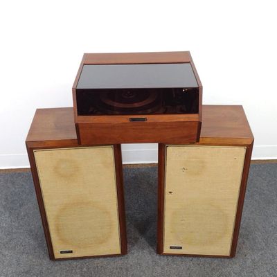 Sale Photo Thumbnail #357: Turntable with Pair of Advent Speakers