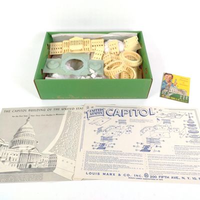 Sale Photo Thumbnail #115: Louis Marx & Co. Model Capitol & American Presidents In Miniature