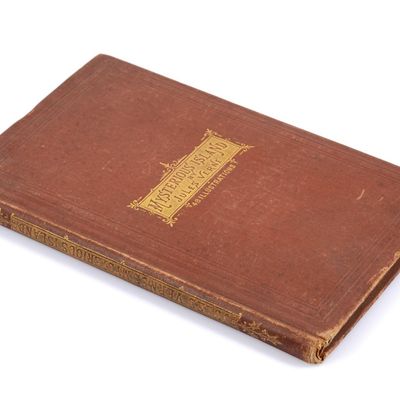Sale Photo Thumbnail #12: "Mysterious Island" By Jules Verne Authorized 1st American Edition