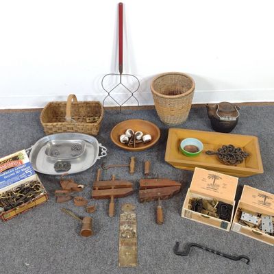 Sale Photo Thumbnail #344: Vintage and Antique Primitives & Household