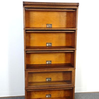 Sale Photo Thumbnail #106: Viking 5-Section Barrister Bookcase