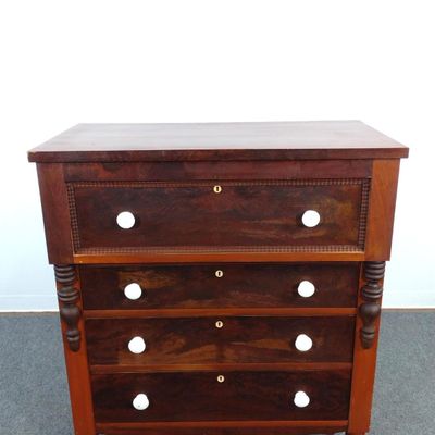 Sale Photo Thumbnail #104: Col. George Hay Empire Four-Drawer Chest