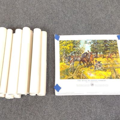 Sale Photo Thumbnail #369: 14 War Prints