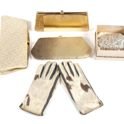 Sale Photo Thumbnail #294: 3 Clutches & Seal Skin Gloves