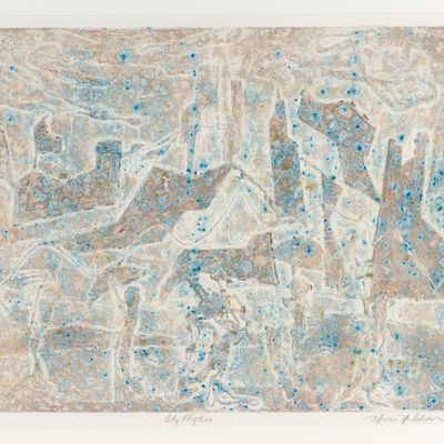 Sale Photo Thumbnail #201: Morris Yudelson "City Rhythm" Print