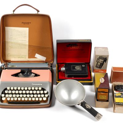 Sale Photo Thumbnail #293: Cine-Kodak Magazine 8, Concord Typewriter & More