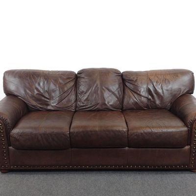 Sale Photo Thumbnail #527: Due Linee Salotti Leather Sofa