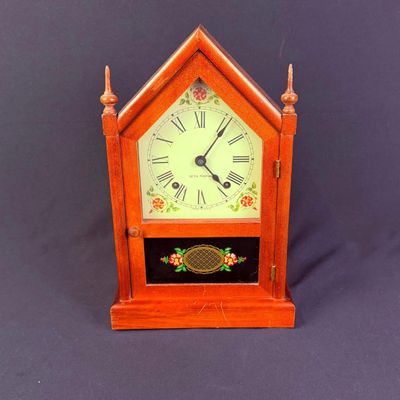 Sale Photo Thumbnail #435: Vintage Seth Thomas "Sharon" Mantle Clock