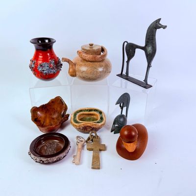 Sale Photo Thumbnail #460: Vintage Decorative Collectibles Incl. Byzantine Horse