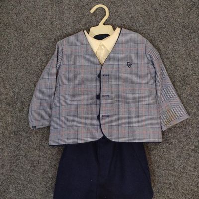 Sale Photo Thumbnail #28: Christian Dior Enfant "Baby Dior" Plaid Suit Outfit