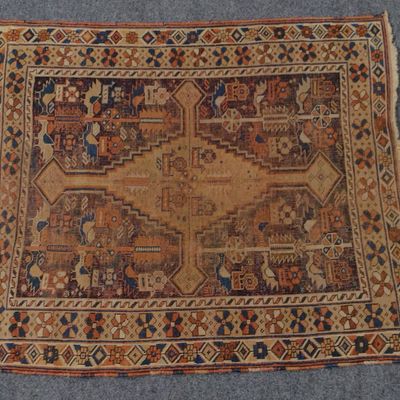 Sale Photo Thumbnail #349: Persian Tribal Accent Rug