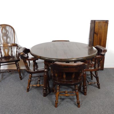 Sale Photo Thumbnail #304: Dining Room Table & Chair Set