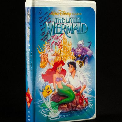 Sale Photo Thumbnail #501: Jodie Benson Signed "Little Mermaid" VHS