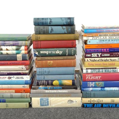 Sale Photo Thumbnail #199: 49 Books on Zeppelins & Aviation