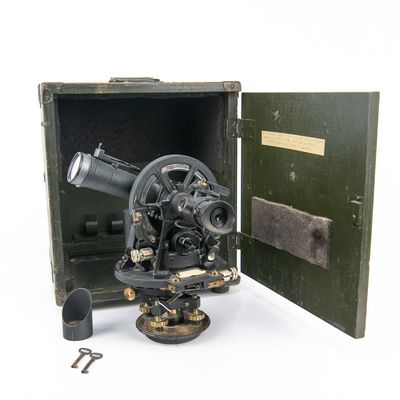 Sale Photo Thumbnail #9: Inter-War David White Navy "NOL" Aero Theodolite