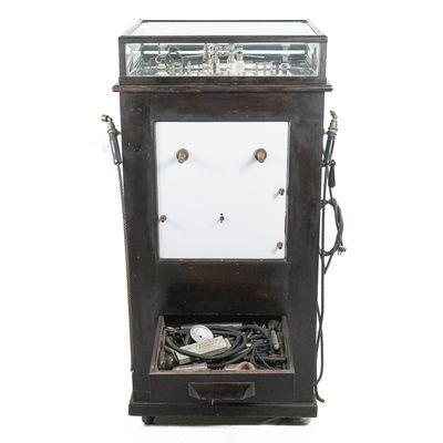 Sale Photo Thumbnail #155: Early 20th C. Electrotherapy Cabinet