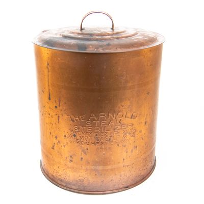 Sale Photo Thumbnail #146: Arnold Copper Steam Sterilizer Top