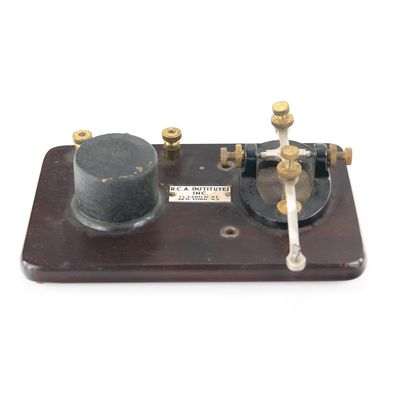 Sale Photo Thumbnail #305: Vintage RCA Telegraph Practice Key Set