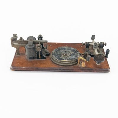 Sale Photo Thumbnail #309: Omnigraph Morse Code Key