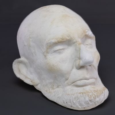 Sale Photo Thumbnail #220: Abraham Lincoln 1865 Plaster Life Mask