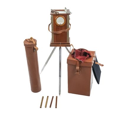 Sale Photo Thumbnail #13: W. Mansfield Water Finder Kit, Case W/Tripod