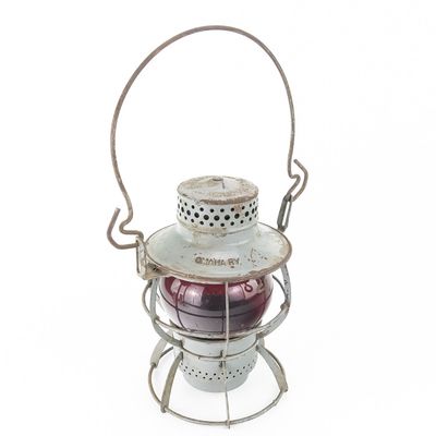Sale Photo Thumbnail #355: Vintage Dressel Omaha Ry Lantern