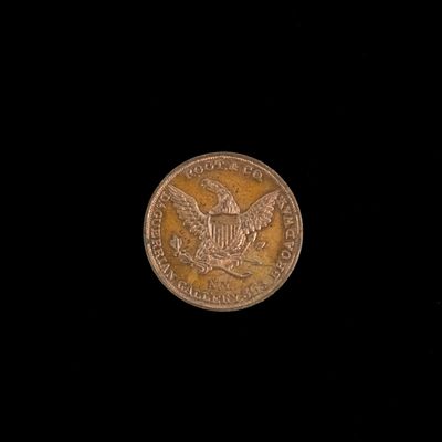 Sale Photo Thumbnail #210: Root & Co. Copper Daguerreotype Token