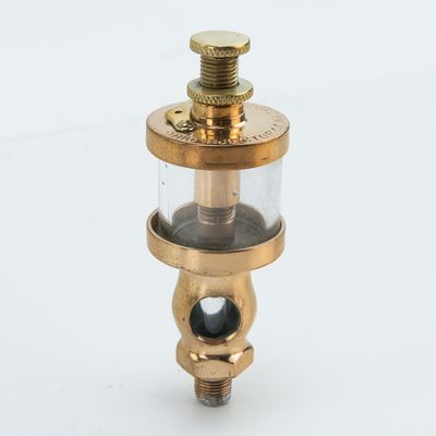 Sale Photo Thumbnail #383: American Injector Co. Brass & Glass Drip Oiler