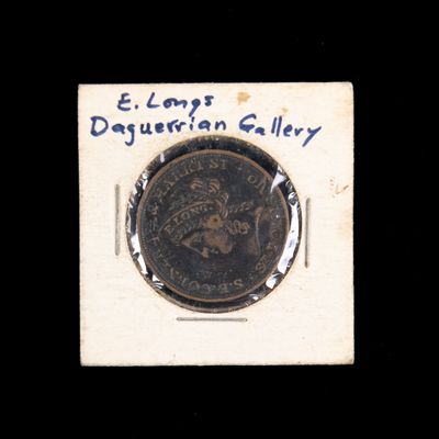 Sale Photo Thumbnail #195: E. Long Copper Daguerreotye Token