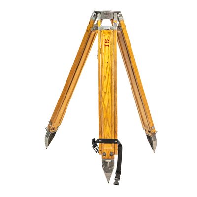 Sale Photo Thumbnail #20: Vintage Dietzgen Wooden Surveyor Tripod