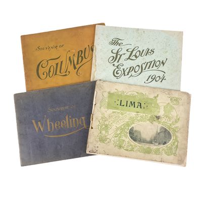 Sale Photo Thumbnail #247: Vintage Souvenir Books, Lot of 4