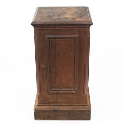 Sale Photo Thumbnail #245: Victorian Wooden Document Pedestal Cabinet
