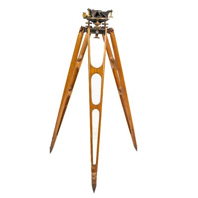 Sale Photo Thumbnail #21: Antique C.L. Berger & Sons Survey Tripod