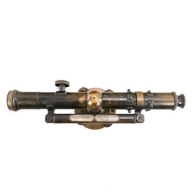 Sale Photo Thumbnail #38: Antique Keuffel & Esser Brass Level