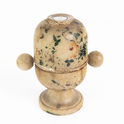 Sale Photo Thumbnail #268: Victorian Stanhope Alabaster Rotary Peep View Urn
