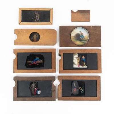 Sale Photo Thumbnail #262: Magic Lantern Slip Slides & More (7)