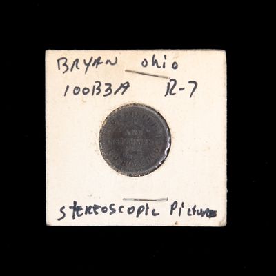 Sale Photo Thumbnail #217: W. K. Lanphear Copper Stereoscopic Token